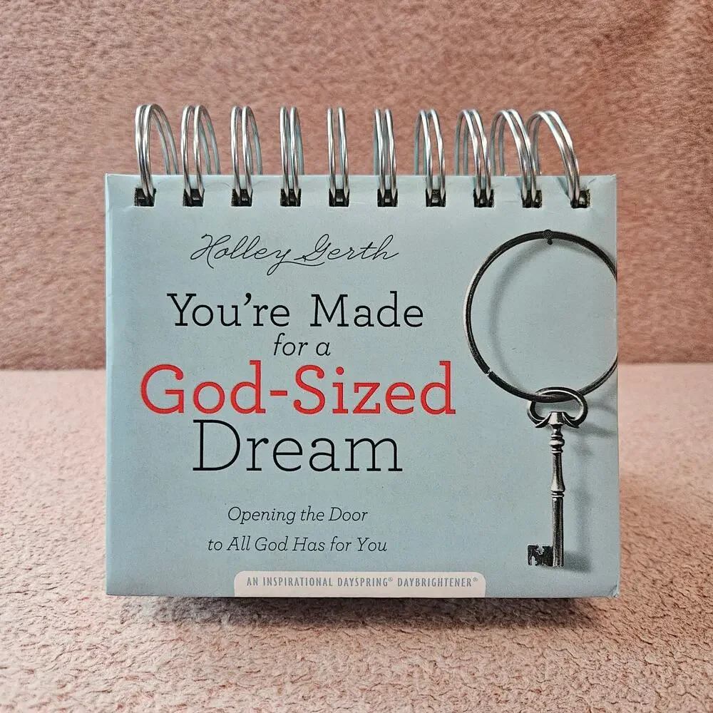 Holley Gerth You're Made for a God-Sized Dream Inspirational DaySpring Calender